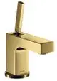 AXOR-HG-AXOR-Citterio-Einhebel-Waschtischmischer-80-mit-Pingriff-fuer-Handwaschbecken-mit-Zugstangen-Ablaufgarnitur-Polished-Gold-Optic-39015990 gallery number 1